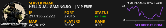 HELL.DUAL-GAMING.RO || VIP FREE
