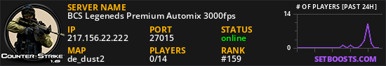BCS Legeneds Premium Automix 3000fps
