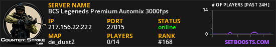 BCS Legeneds Premium Automix 3000fps