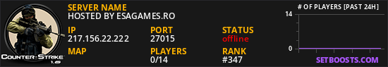 HOSTED BY ESAGAMES.RO