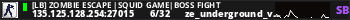 [LB] Zombie Escape |SQUID GAME|BOSS FIGHT