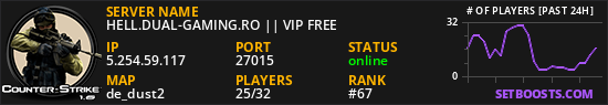 HELL.DUAL-GAMING.RO || VIP FREE