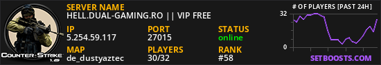 HELL.DUAL-GAMING.RO || VIP FREE
