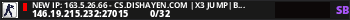 NEW IP: 163.5.26.66 - CS.Dishayen.COM |x3 JUMP|BHop|Skins|REV|HEAL|Server 4 Ladies
