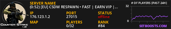 (0:31) [EU] CSDM RESPAWN • FAST | EARN VIP | SHOP | FURLED.PR