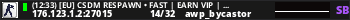 (10:05) [EU] CSDM RESPAWN • FAST | EARN VIP | SHOP | FURLED.P