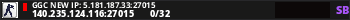 GGC NEW IP: 5.181.187.33:27015