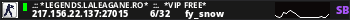 .:: *LEGENDS.LALEAGANE.RO*  ::.  *VIP FREE*