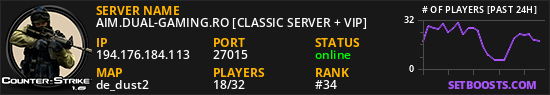 AIM.DUAL-GAMING.RO [CLASSIC SERVER + VIP]
