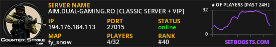 AIM.DUAL-GAMING.RO [CLASSIC SERVER + VIP]