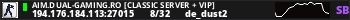 AIM.DUAL-GAMING.RO [CLASSIC SERVER + VIP]