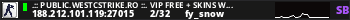 .:: Public.WestCstrike.Ro ::. VIP FREE + SKINS WEAPONS