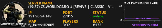 (14:14) CS.WORLDCS.RO # [REVIVE | CLASSIC | VIP FREE 20:23]