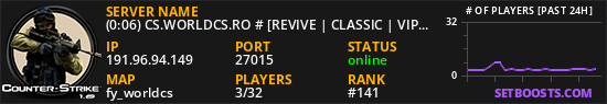 (11:14) CS.WORLDCS.RO # [REVIVE | CLASSIC | VIP FREE 20:23]