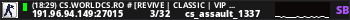 (3:54) CS.WORLDCS.RO # [REVIVE | CLASSIC | VIP FREE 20:23]