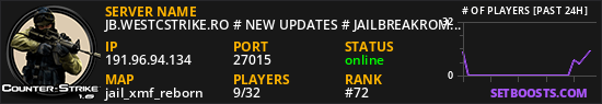 JB.WESTCSTRIKE.RO # NEW UPDATES # JAILBREAKROMANIA.RO