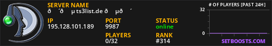 🔴🔵 ts3list.de 🔵🔴