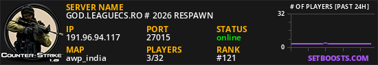 GOD.LEAGUECS.RO # 2026 RESPAWN