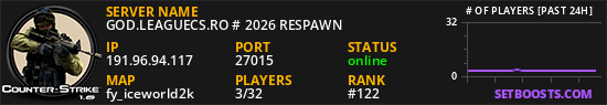 GOD.LEAGUECS.RO # 2026 RESPAWN