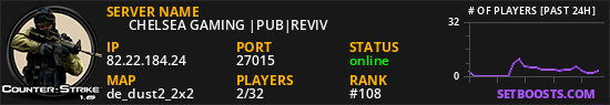 ★    CHELSEA GAMING |PUB|REVIV★