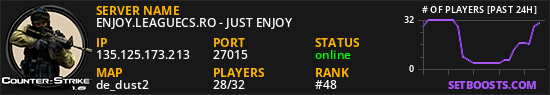 ENJOY.LEAGUECS.RO - JUST ENJOY