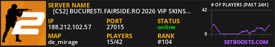 ★ [CS2] BUCURESTI.FAIRSIDE.RO 2026 VIP SKINS AGENTS