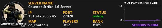 Counter-Strike 1.6 Server