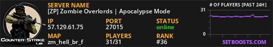 [ZP] Virus Rising | Zombie Mod
