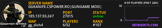 GGKANIFE.CSPOWER.RO|GUNGAME MOD|