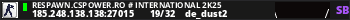 RESPAWN.CSPOWER.RO # International 2k25