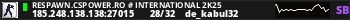 RESPAWN.CSPOWER.RO # International 2k25