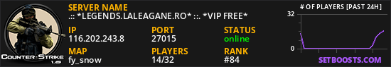 .:: *LEGENDS.LALEAGANE.RO* ::. *VIP FREE*
