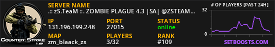 .:: zS.TeaM ::. ZOMBIE PLAGUE 4.3 |SA| @ZSTEAM.SITE