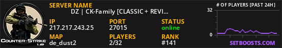 ████    DZ | CK-Family [CLASSIC + REVIVE] 18+ ★