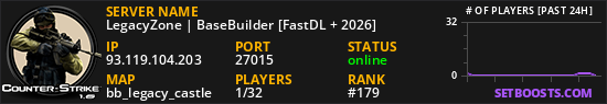 Counter-Strike 1.6 Server