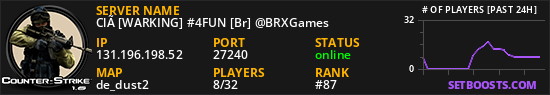 ClÃ [WARKING] #4FUN [Br] @BRXGames