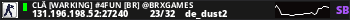 ClÃ [WARKING] #4FUN [Br] @BRXGames