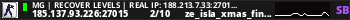 MG | Recover levels | REAL IP: 188.213.7.33:27015