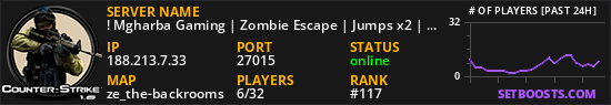 ! Mgharba Gaming | Zombie Escape | Jumps x2 | FREE VIP
