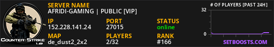 AFRIDI-GAMING | PUBLIC [VIP]
