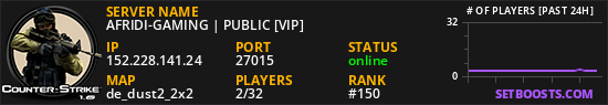 AFRIDI-GAMING | PUBLIC [VIP]