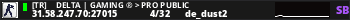 [TR] 亗 DELTA | Gaming ® > PRO PUBLIC 亗