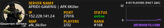 AFRIDI-GAMING | AFK 6Killer