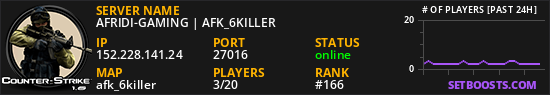 AFRIDI-GAMING | AFK_6KILLER