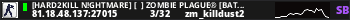 [HARD2KILL N!GHTMARE] [亗] Zombie Plague® [BattlePass, Clans]