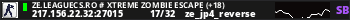ZE.LeagueCS.Ro # Xtreme Zombie Escape (+18)