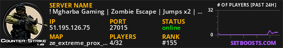 ! Mgharba Gaming | Zombie Escape | Jumps x2 | FREE VIP
