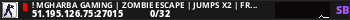 ! Mgharba Gaming | Zombie Escape | Jumps x2 | FREE VIP
