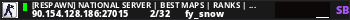 [RESPAWN] NATIONAL SERVER | BEST MAPS | RANKS | 24/7