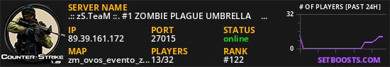 .:: zS.TeaM ::. #1 ZOMBIE PLAGUE UMBRELLA 亗 | @ZSTEAM.SITE